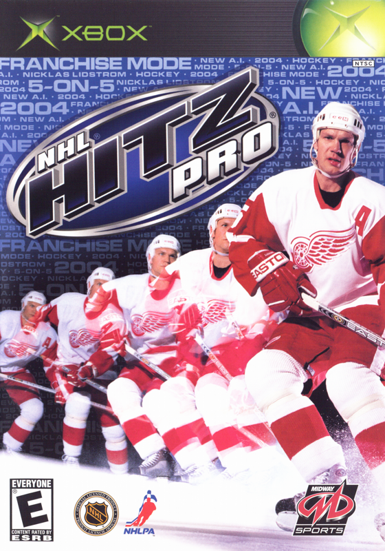 NHL Hitz Pro box art for Xbox